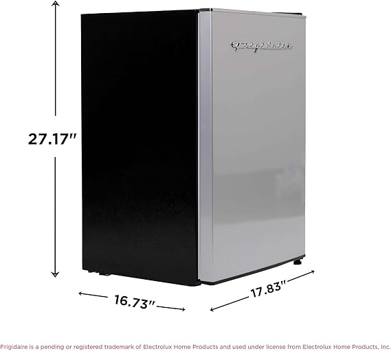 Frigidaire EFR285-6COM, 2.5 cu ft Refrigerator, Stainless Steel Door, Platinum Series