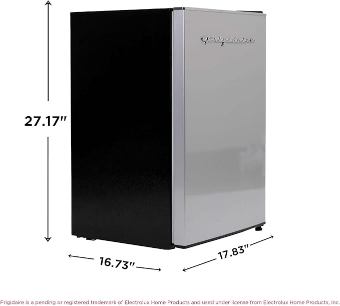Frigidaire EFR285-6COM, 2.5 cu ft Refrigerator, Stainless Steel Door, Platinum Series on Fridge.com