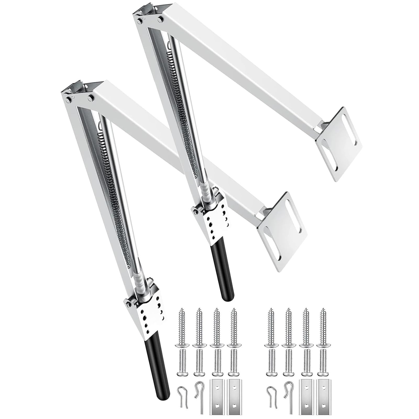 Automatische raamopener, automatische raamkas, voor broeikas en tuinhuis, openen en sluiten door temperatuurregeling, maximale belasting 7 kg/15 lb, hefhoogte 45 cm