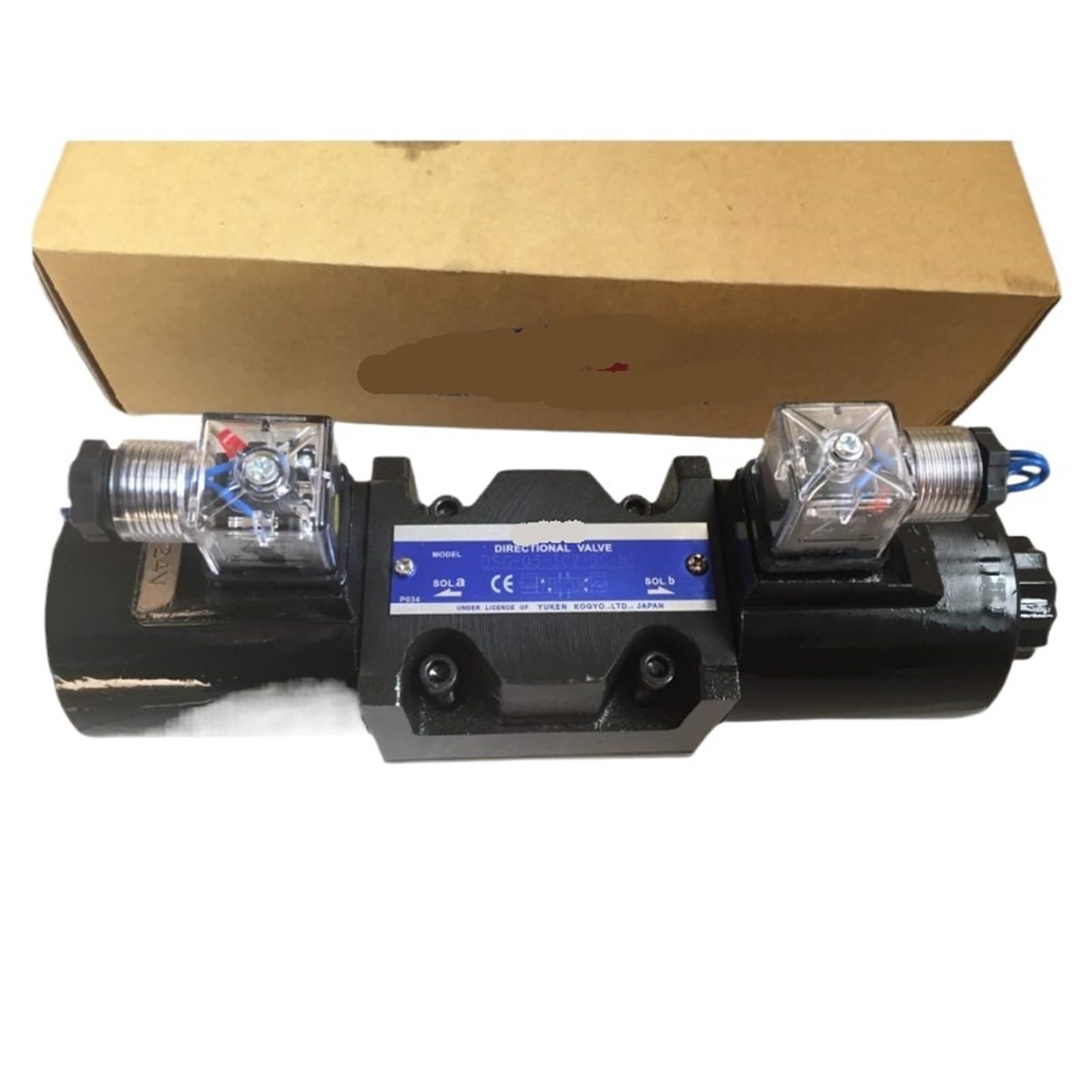 Électrovanne DSG-01-3C4-D24-N1-50 contre les pannes de pression