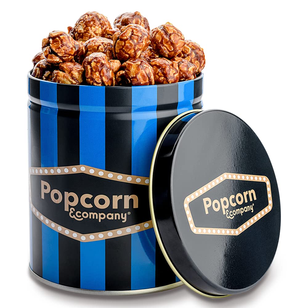 Popcorn & Company Choco Caramel Popcorn, Regular Tin, 130 gm