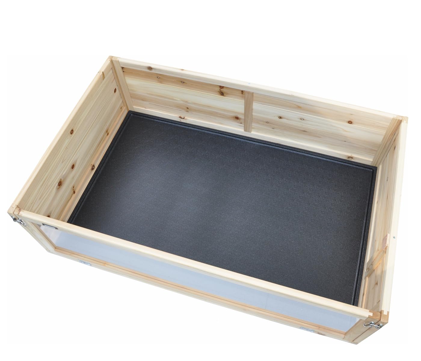 Indoor Freilaufgehege Freigehege Auslauf für Kleintiere, Meerschweinchen, Hamster - Natur - 110x70x30 cm
