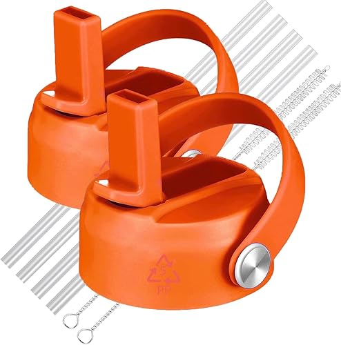 Tapa de popote para Hydro Flask, tapas con popote compatibles con Hydro Flask de boca ancha de 1218203240 onzas, tapa para beber a prueba de fugas