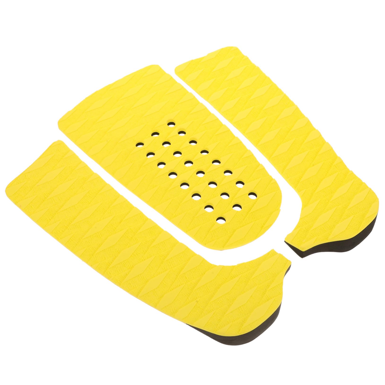 Yardwe 2 Juegos De Almohadillas Antideslizantes para Tabla De Surf Portátiles con Adhesivo Fuerte para Un Uso Duradero.