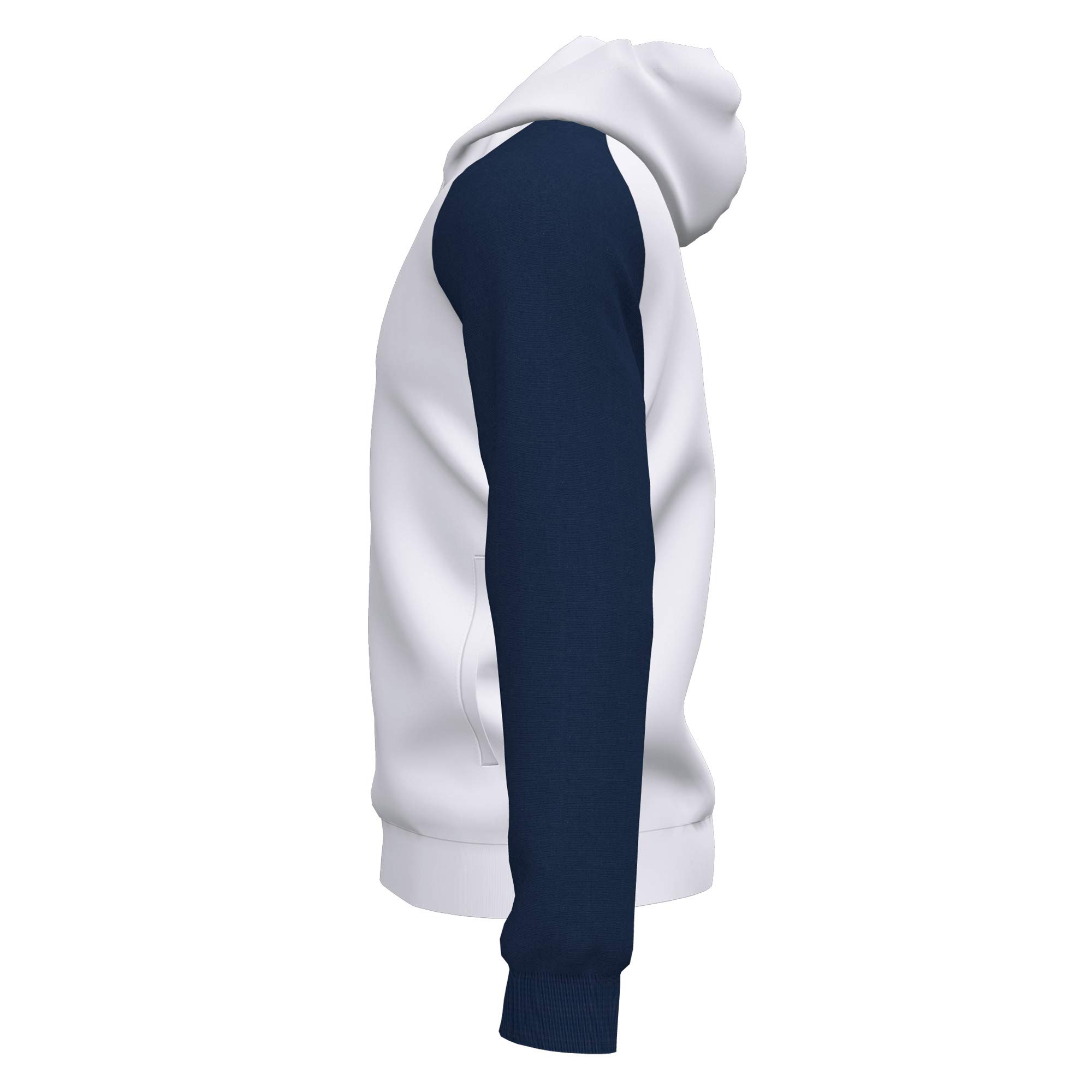 Joma Felpa da Uomo con Cappuccio e Zip, 8XS - 3XL - Morbido e Caldo con Bordi a Costine sui Polsini e Sul Fondo - Academy IV