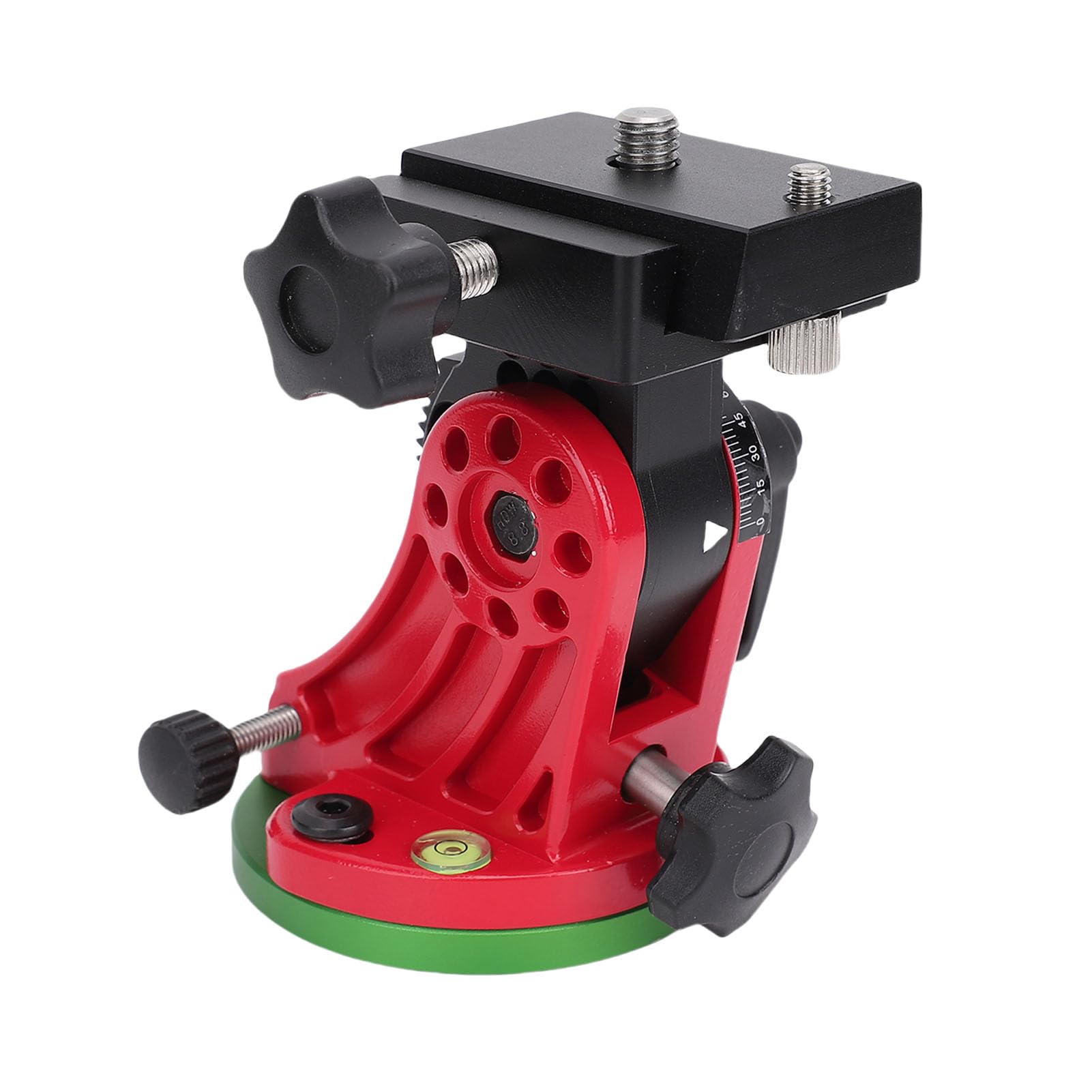 FILFEEL Base de Latitude Compatible Équatorial en Alliage d'aluminium à 90° pour Télescope, Suivi Astrophotographie, Éducation Astronomie – Filetage 3/8"
