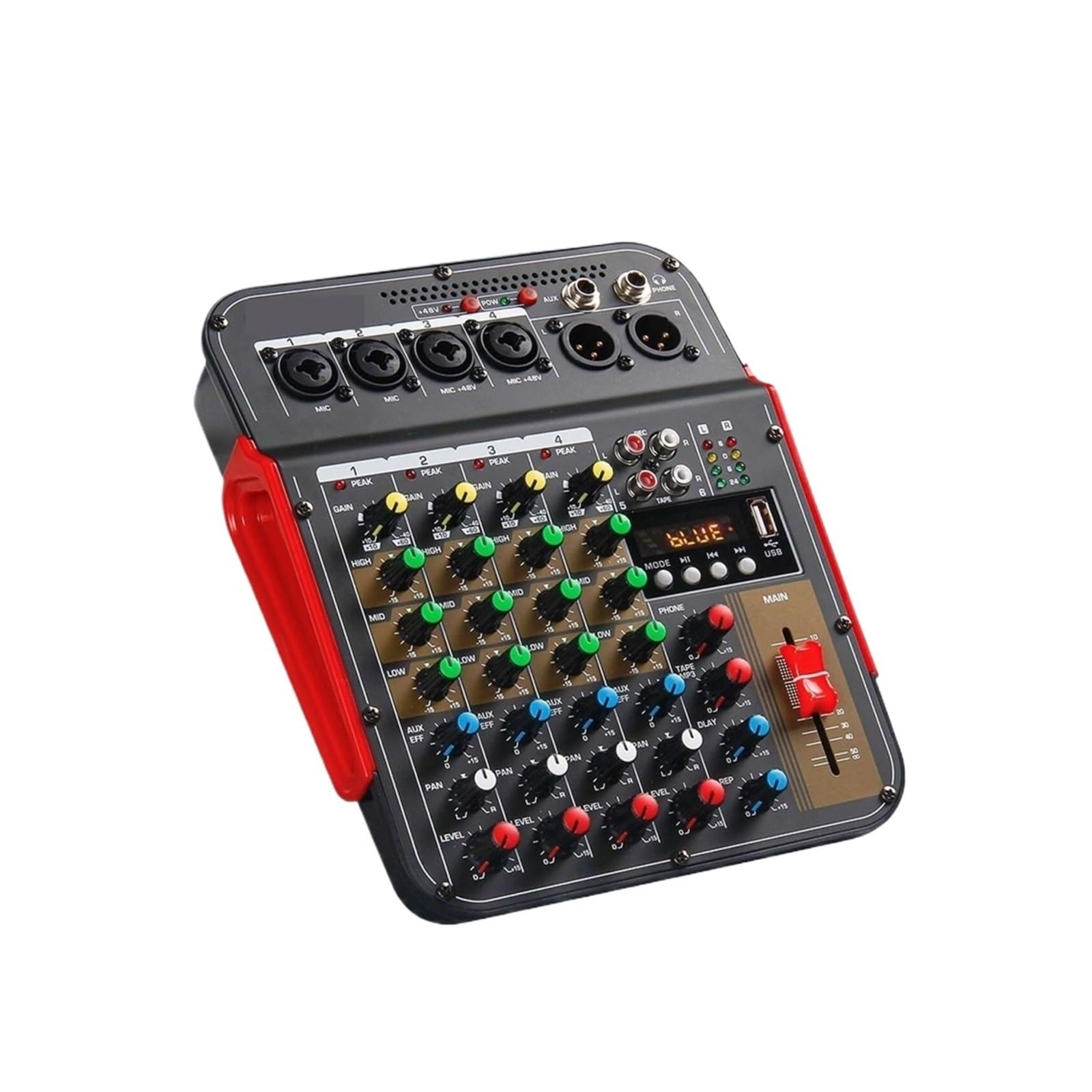 Mixer Audio, Console Di Missaggio A 6 Canali per streaming live