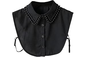 Women's Lace Detachable Jewel Collar Dickey Fake Collar