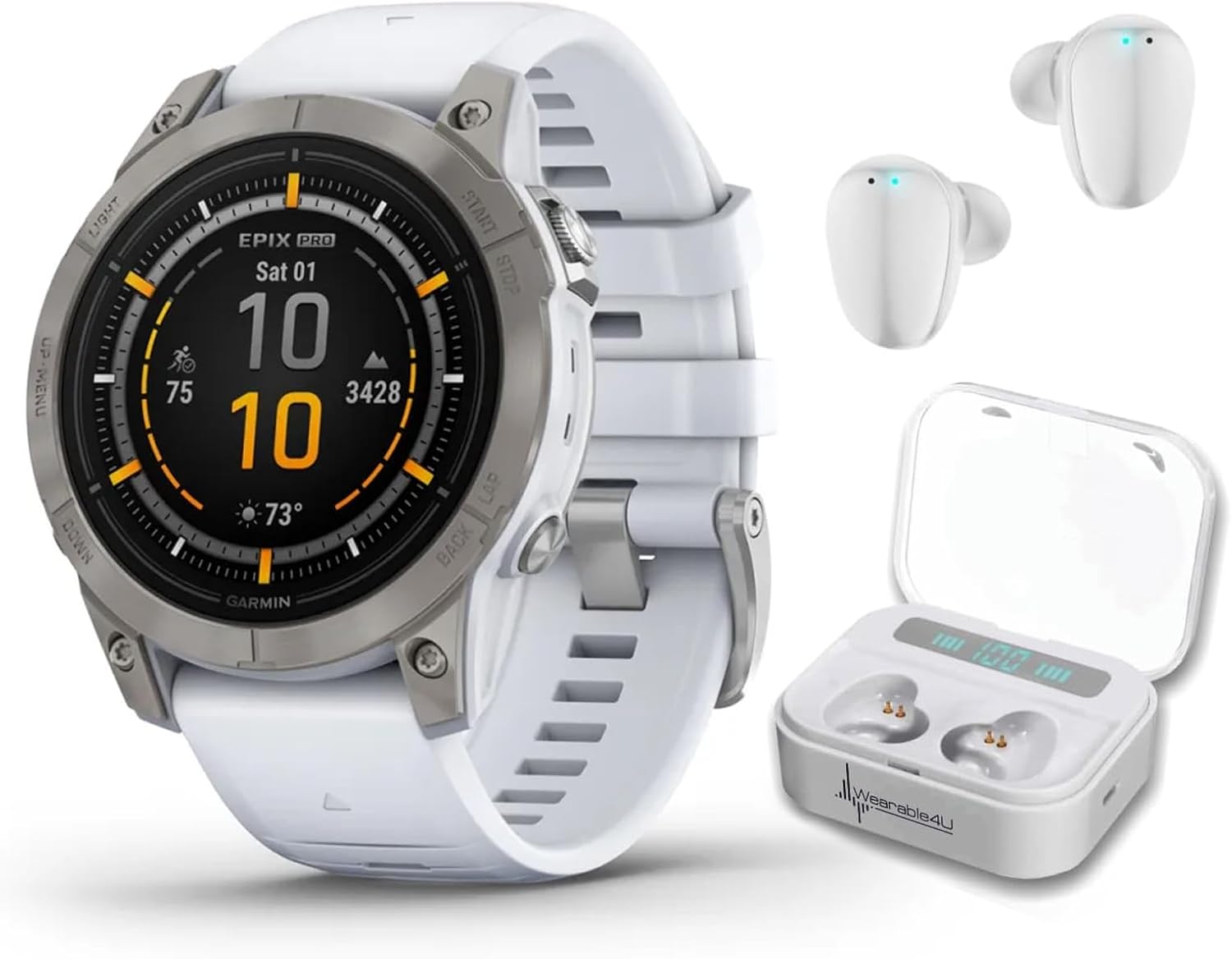 Wearable4U Garmin Epix Pro Gen 2 Sapphire Titanium 47 mm