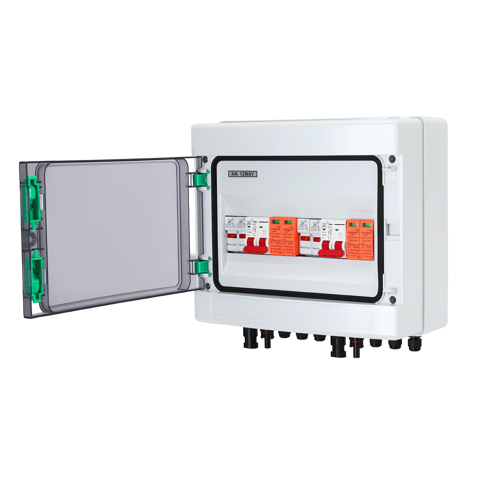 Quadro combinato solare, Protezione PV DC 32A 500V, interruttore IP65, con protezione multistrato, Gestione energetica efficiente