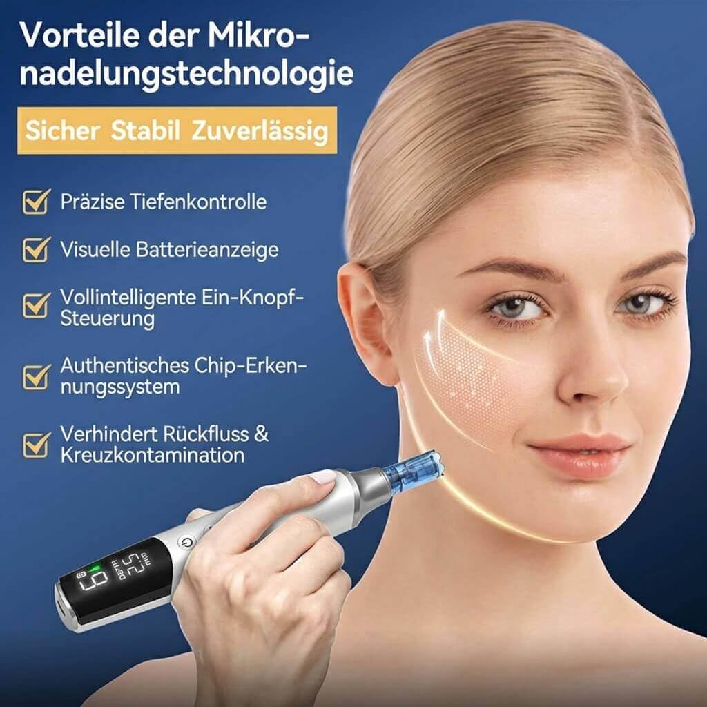 dr pen m9 ersatzkartuschen 18 pin 5 stueck sterile einweg kosmetische spitzen fuer gleichmaessige oberflaeche glattes hautbild gesicht hals routine twist lock passend fuer dr pen m9 hautpflege