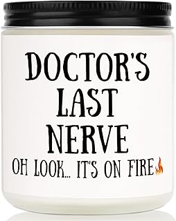 Niyewsor Doctor Gifts for Men Women, Funny Doctor Candle, Doctor's Day Gifts for Doctors,
