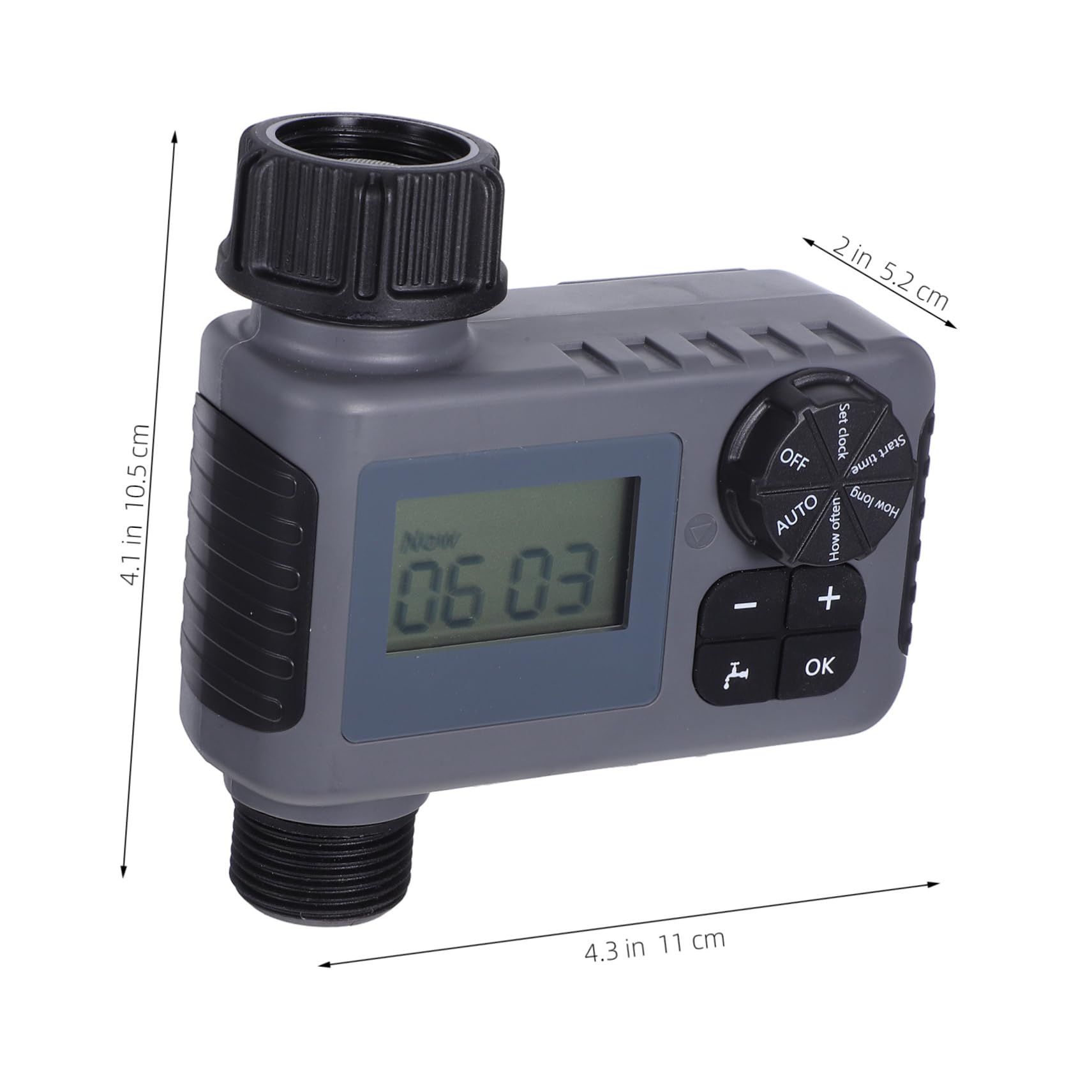 OFFSCH Automatic Watering Timer Garden Hose Faucet Timer Digital Display for Pool Sprinkler and Outdoor Use