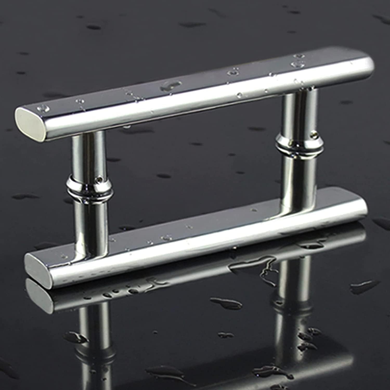 Shower Door Handle 2 Pack Back to Back Tubular Shower Enclosure Door