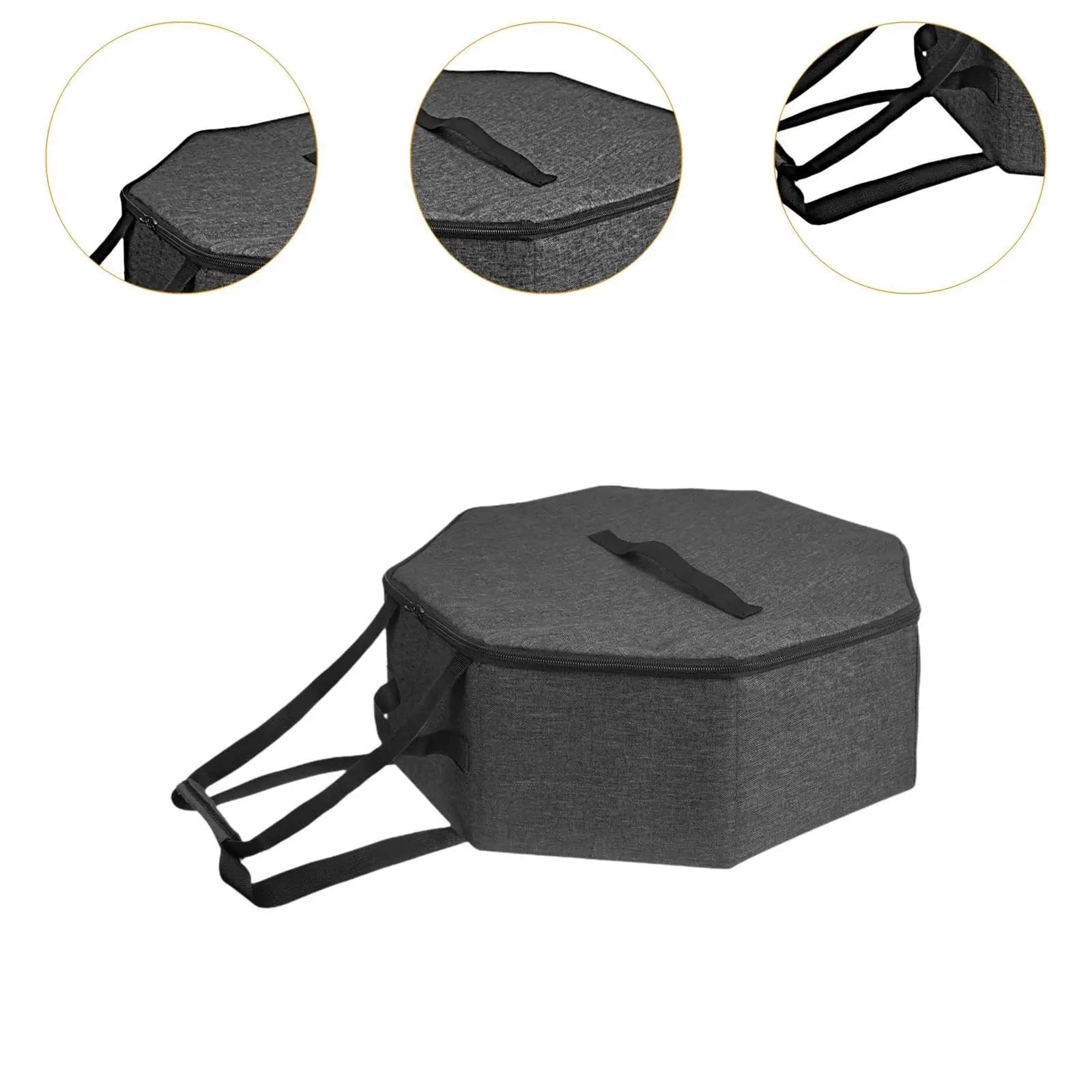 Caja de almacenamiento for sombreros, caja for for viajes con cremallera asas transporte, organizador gorras vaquero for hombres y mujeres Para Sombrero