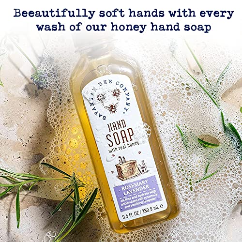 Savannah Bee Company Hand Soap + Lotion Duo (Rosemary Lavender) #TOP5