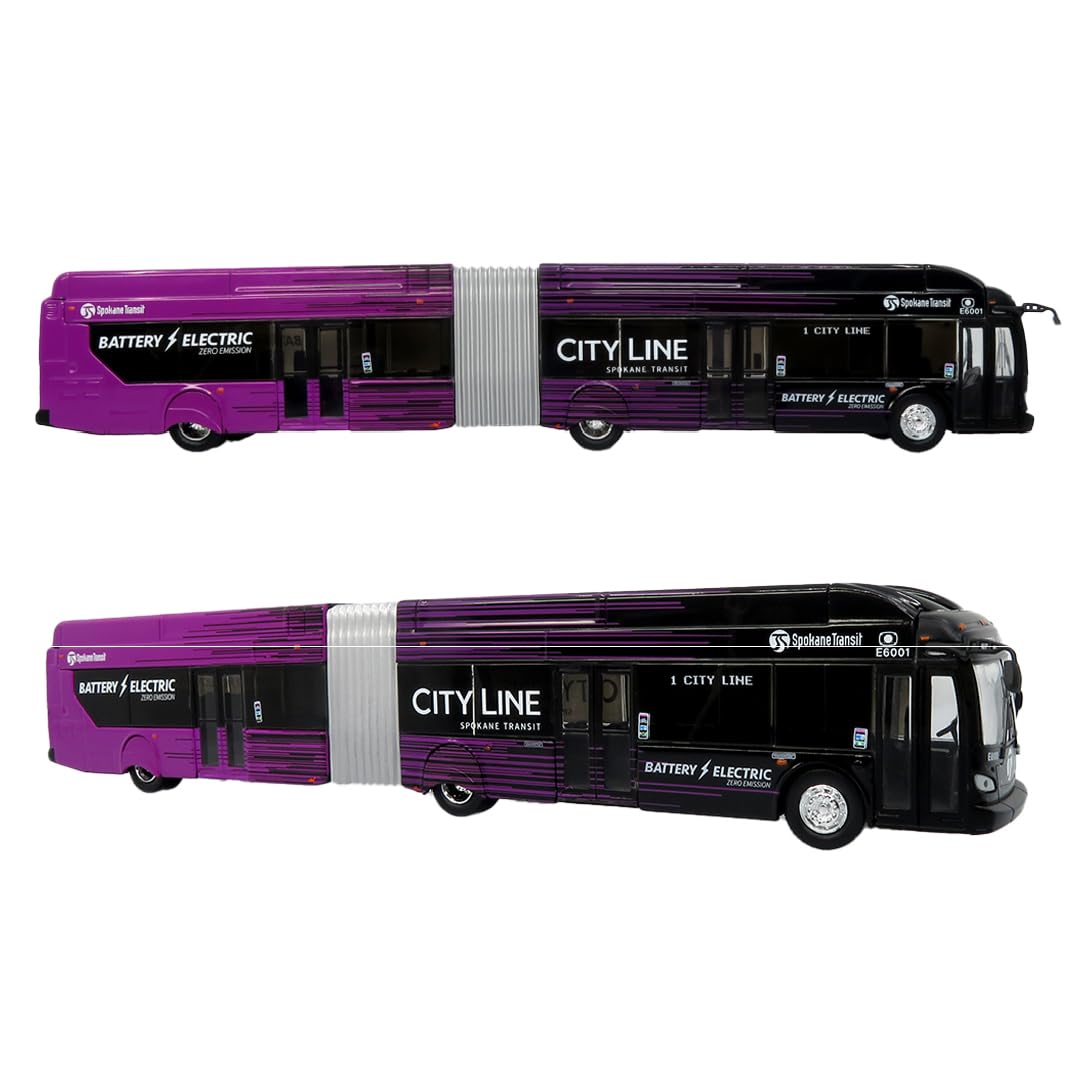 Amazon.com: Iconic Replicas NFI Xcelsior XE60 5-Door Articulated
