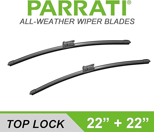 Vista 38 de PARRATI® Limpiaparabrisas de repuesto de alta calidad y desempeño de 24 y 20 pulgadas, para todas las estaciones, para Discovery Range Rover desde