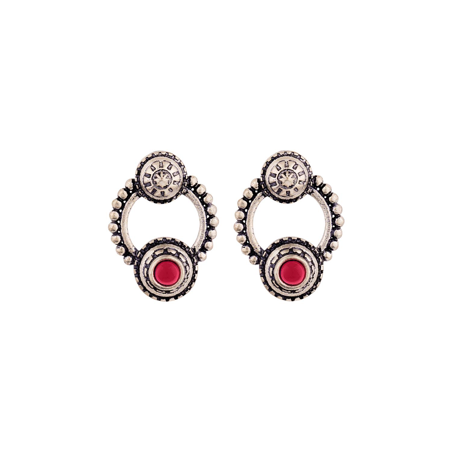 See full amazon price history chart for Voylla Oxidised Silver Brass Round Ethnic Statement Earrings with Pink Stone for Women and Girls Voylla Oxidised Silver Brass Round Ethnic Statement Earrings with Pink Stone for Women and Girls (B07RJJTTSB) Amazon Price History, Amazon Price Tracker