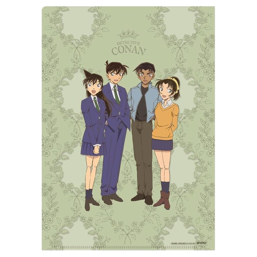 名探偵コナン クリアホルダー＆クリアファイル セット 【新品】 Amazon | ビバリー 名探偵コナン クリアホルダー 書けるクリア
