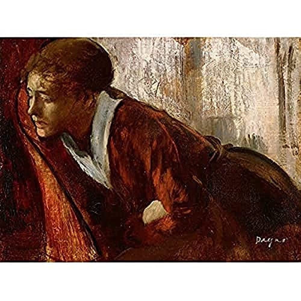 Edgar Degas Melancholy Art Print Canvas Premium Wall Decor Poster Mural