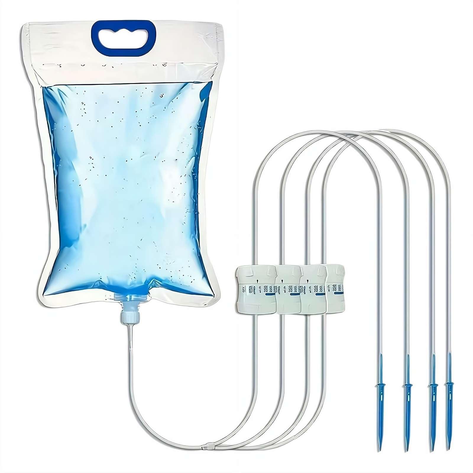 Plant Drip Irrigation Kit 5.2L Automatic Plant Watering System Adjustable Drip Irrigation Bags Home Sprinkler Device for Indoor and Outdoor Potted Plants Garden (4)