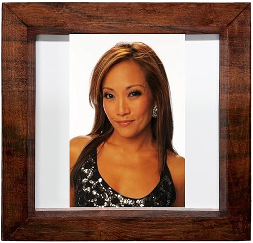 Carrie Ann Inaba - 6X6 Full Color Photo Sign With Real Wood Frame SOG #PDI50710