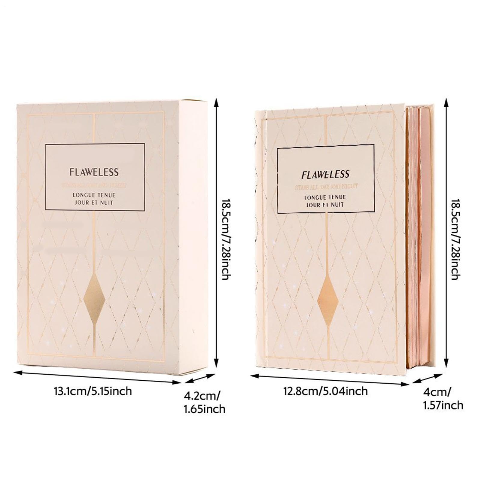 Palette Di Ombretti 48 Colori Opaco Brillante Illuminante | Palette Per Ombretti A Forma Di Libro Per Donne Ragazze Halloween Adolescenti Ogni Giorno Feste Viaggio Uso Quotidiano