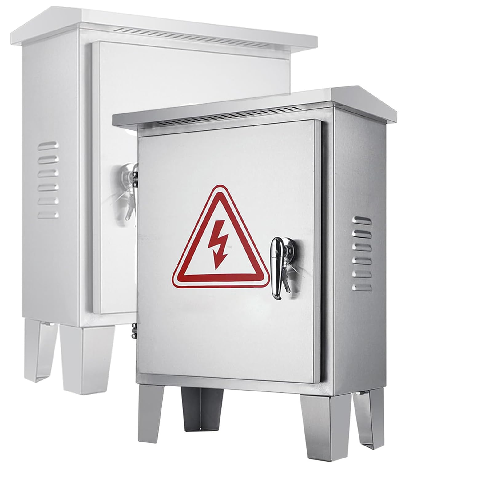 Coffret électrique étanche 40x50x18cm en acier inoxydable pour compteur mural