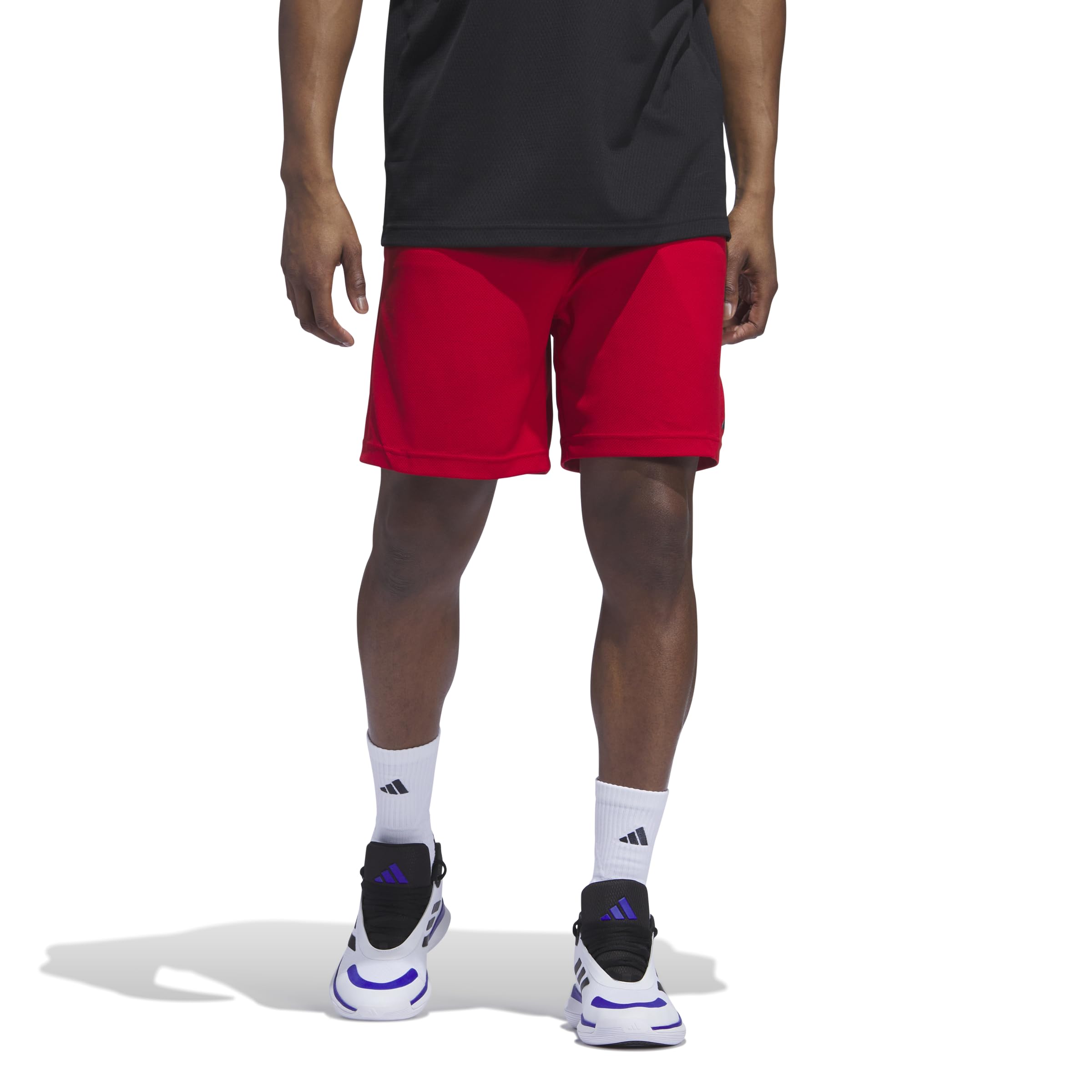 adidas Men's Basketball Badge of Sport Short, L 11 inch