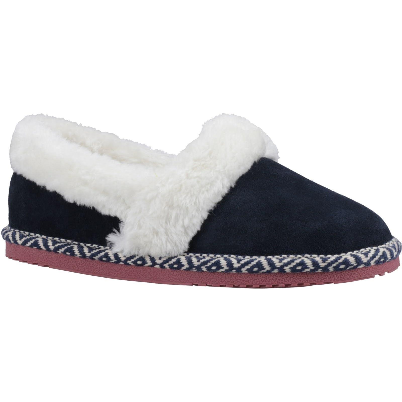 Hush Puppies Women's Navy 'Ariel' Classic Slippers In Size 4