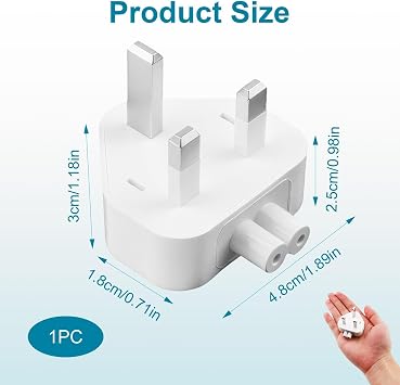 UK AC Power Adaptor Plug Replacement