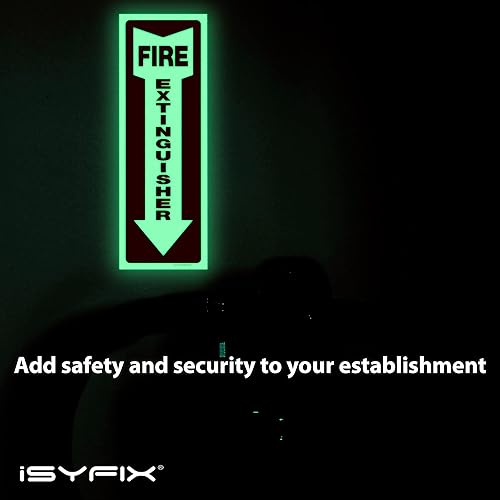 Miniatura 15 de iSYFIX Calcomanías de letreros para extintor de incendios, paquete de 12 calcomanías de vinilo autoadhesivas de alta calidad, laminadas para máxima