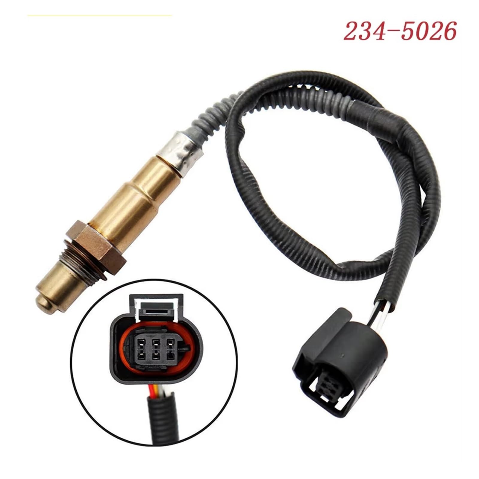 Sonda Lambda para Mini para Cooper S R55 R56 R57 R58 R59 R60 R61 Sensor Oxígeno Lambda O2 5 Cables Ascendente 11787576673 234-5026 0258017172 Sensor Oxígeno