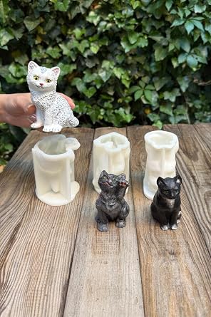 Kedi  l  Set Silikon Mum Kal plar