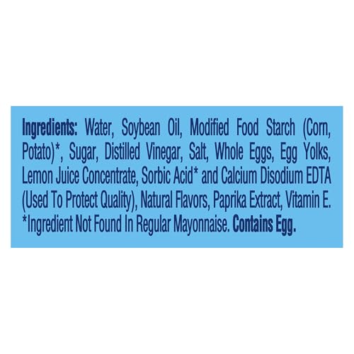 Image of Hellmann's Light Mayonnaise 20 oz, Lite Mayo Squeeze, Sandwich Spread, 1PK | For sandwiches, dips, dressings and simple meals; cage-free eggs; Light; 20 oz.