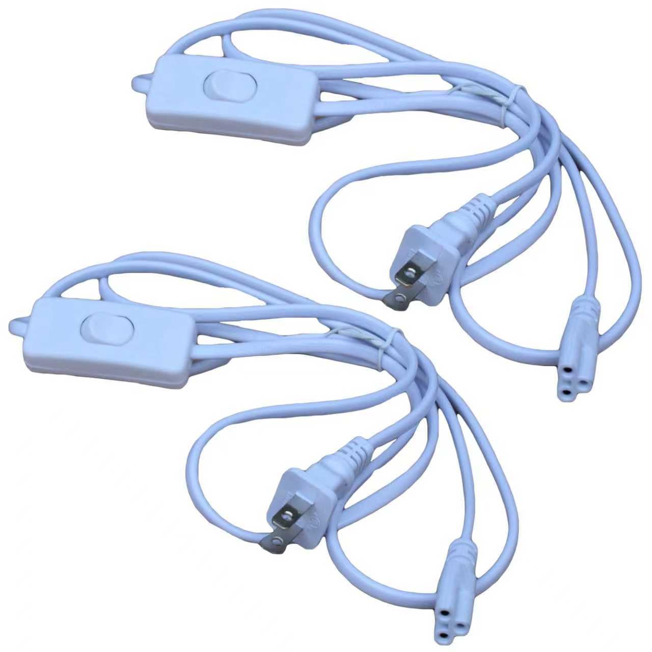 Amazon.com: RecDec 2 Pack T5 Grow Lights Power Cord with On/Off