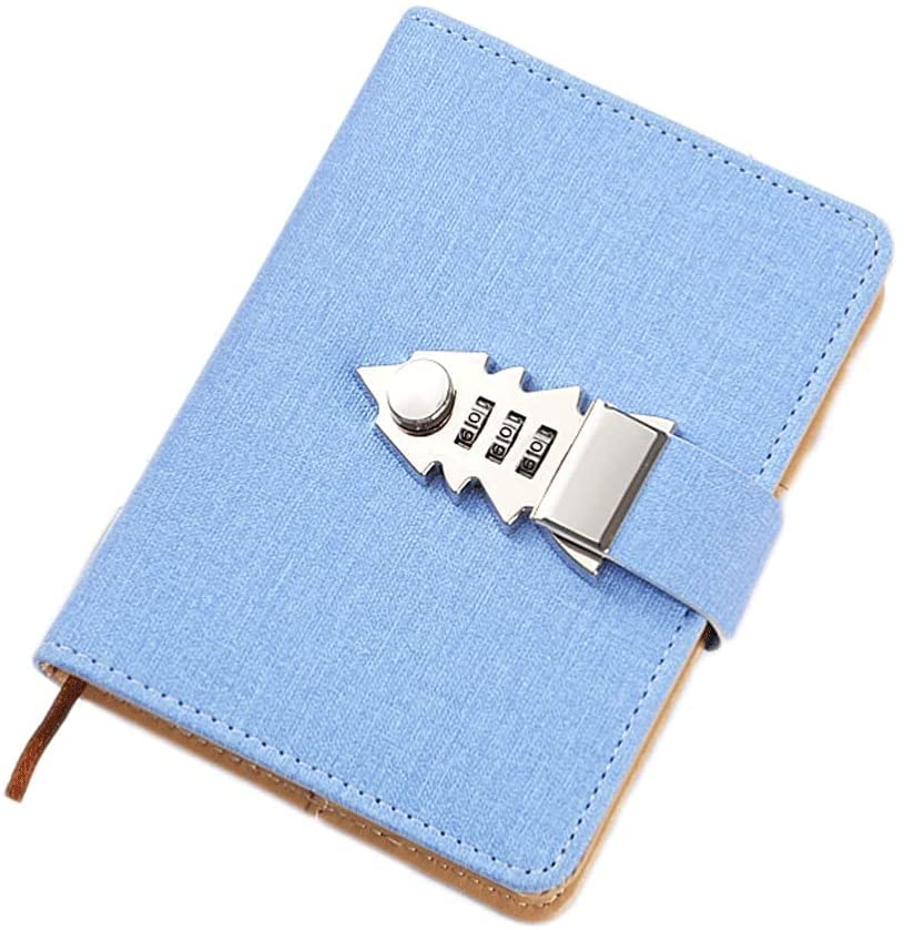 Cuaderno Libreta Cuadernos Diario De Contraseña Digital Con Bloqueo, Diario, Bloc De Notas, Diario De Bloqueo, Regalo Para Hombres Y Mujeres, 100 Hojas, 200 Páginas, 15x11cm Blocs de notas y diarios
