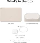 Google Pixel Tablet with Charging Speaker Dock - 256GB - Porcelain