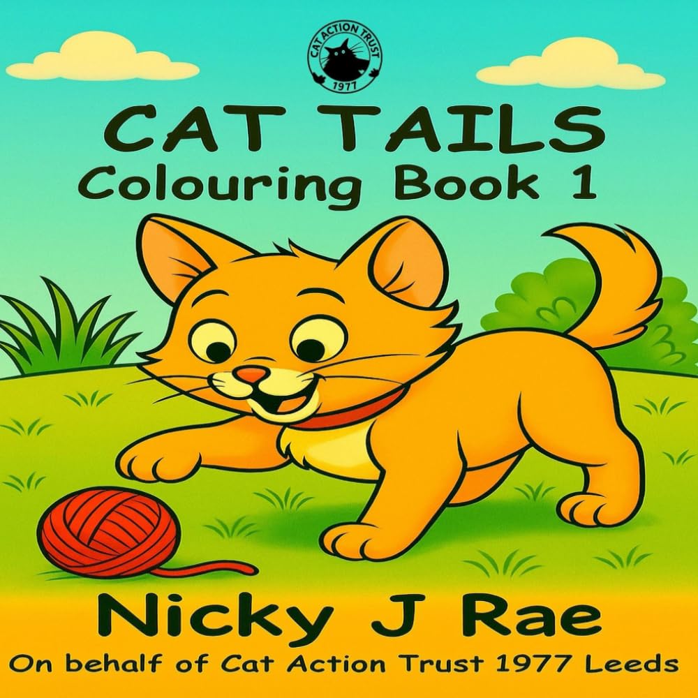 Cat Tails: Colouring Book 1
