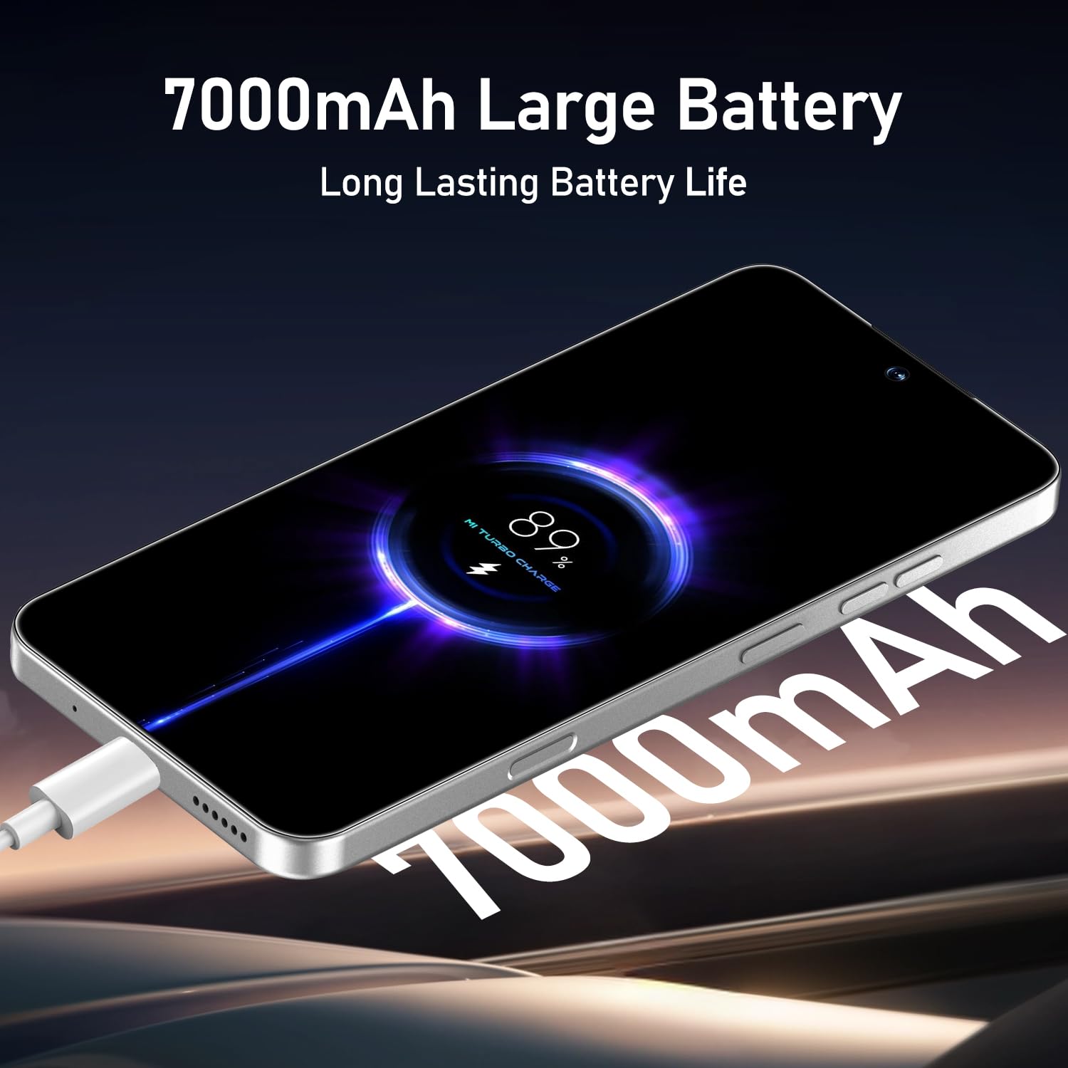 Unlocked 16PROMA X Smartphone: 6.99" HD+ Display, 7000mAh Long-Lasting Battery, 12GB+512GB Massive Storage, 108MP AI Camera, High Performance Android Phone for Gaming & Work (Purple)