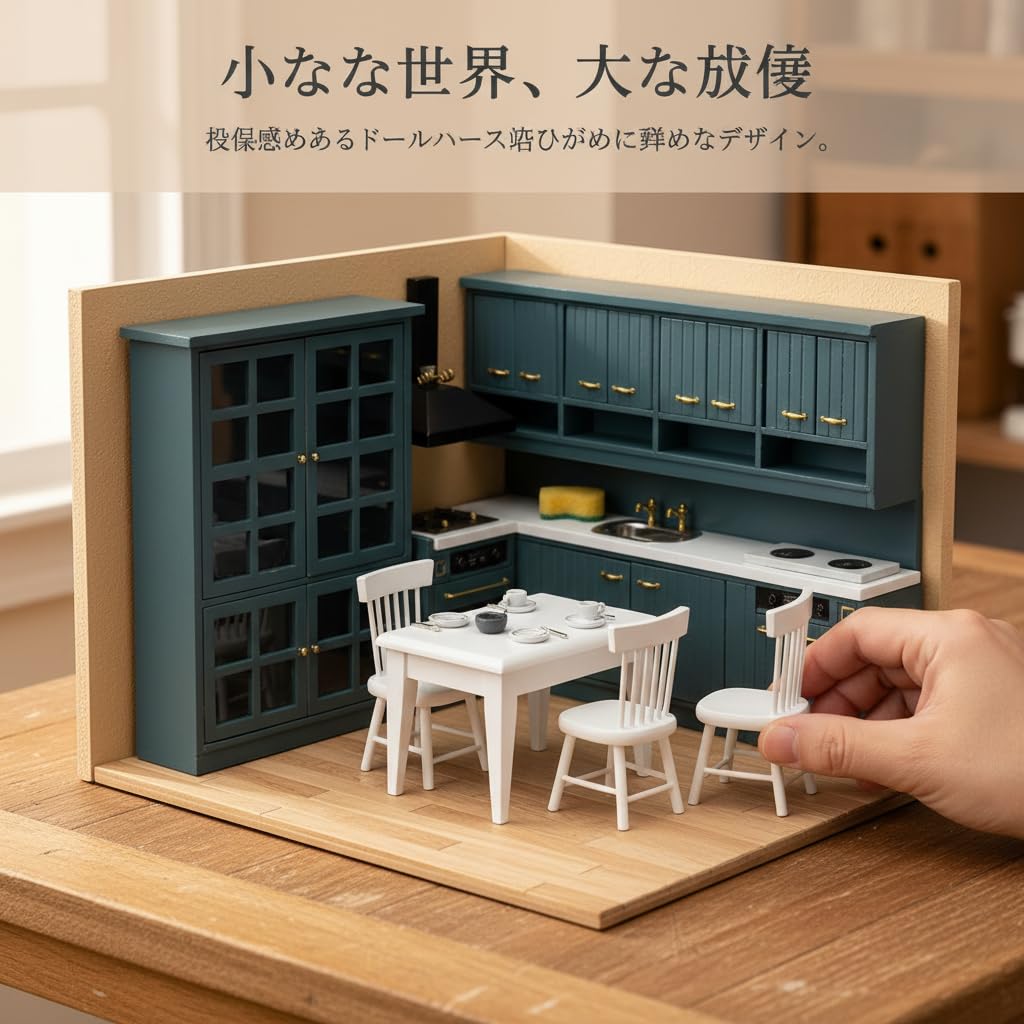 Mobili Casa Bambole Legno Stile Country, legno di betulla - include bancone - - plastica - stile country americano - per, style to 1