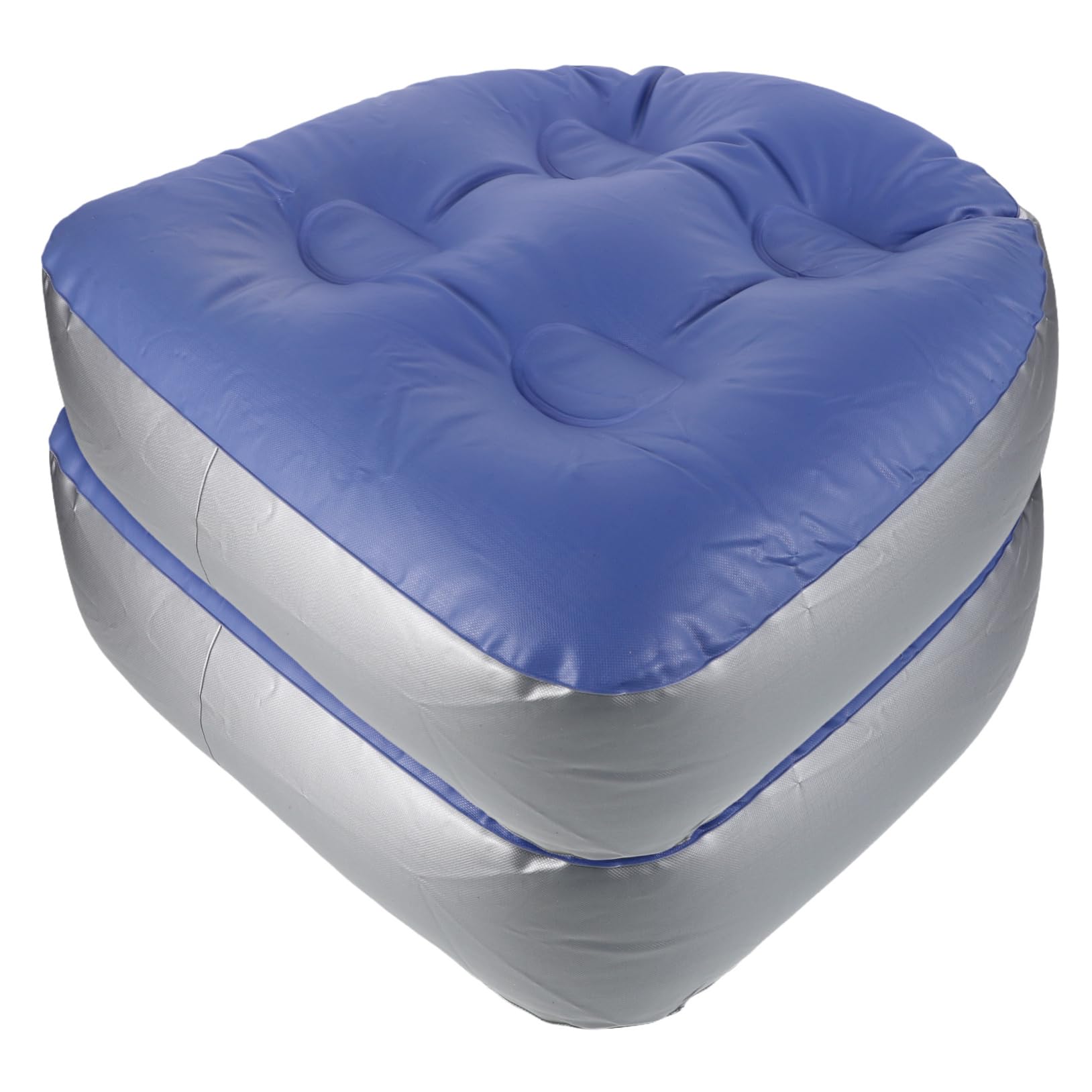 minkissy Bath Seat Cushion Suction Cups Inflatable Tub Pillow for Spa Sauna Bath Accessories Portable