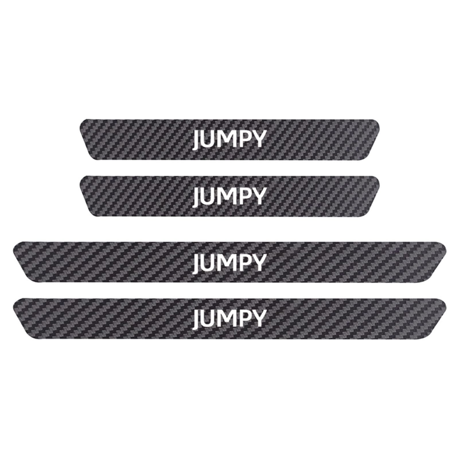 Protection De Seuil De Porte De Voiture En Fibre De Carbone, Protection