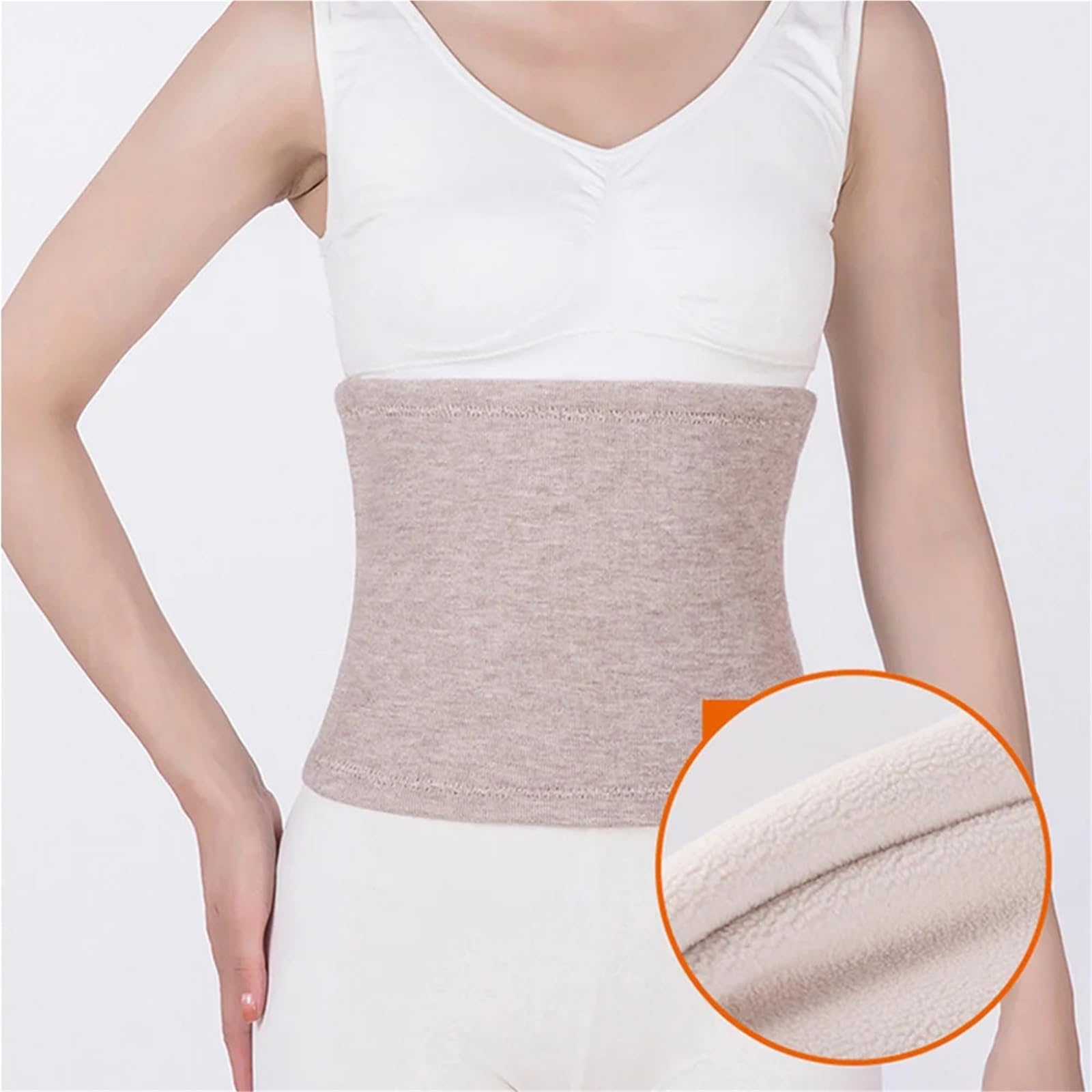 Scaldareni 2/3 pezzi inverno addensare scaldavita termico cintura di supporto lombare protezione addominale stomaco fascia avvolgente for l'inverno Fascia Lombare Lana