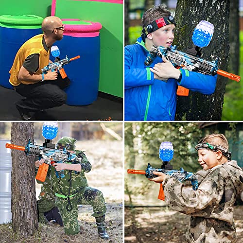 120000 Pcs Gel Blaster Ammo, 5 Pack Gel Gun Ammo, 7-8mm Gel Bullets, Gel Blaster Bullets, Refill Ammo for Gel Blaster Gun, Gel Ball Blaster, Electric Gel Ball Gun - Image 4