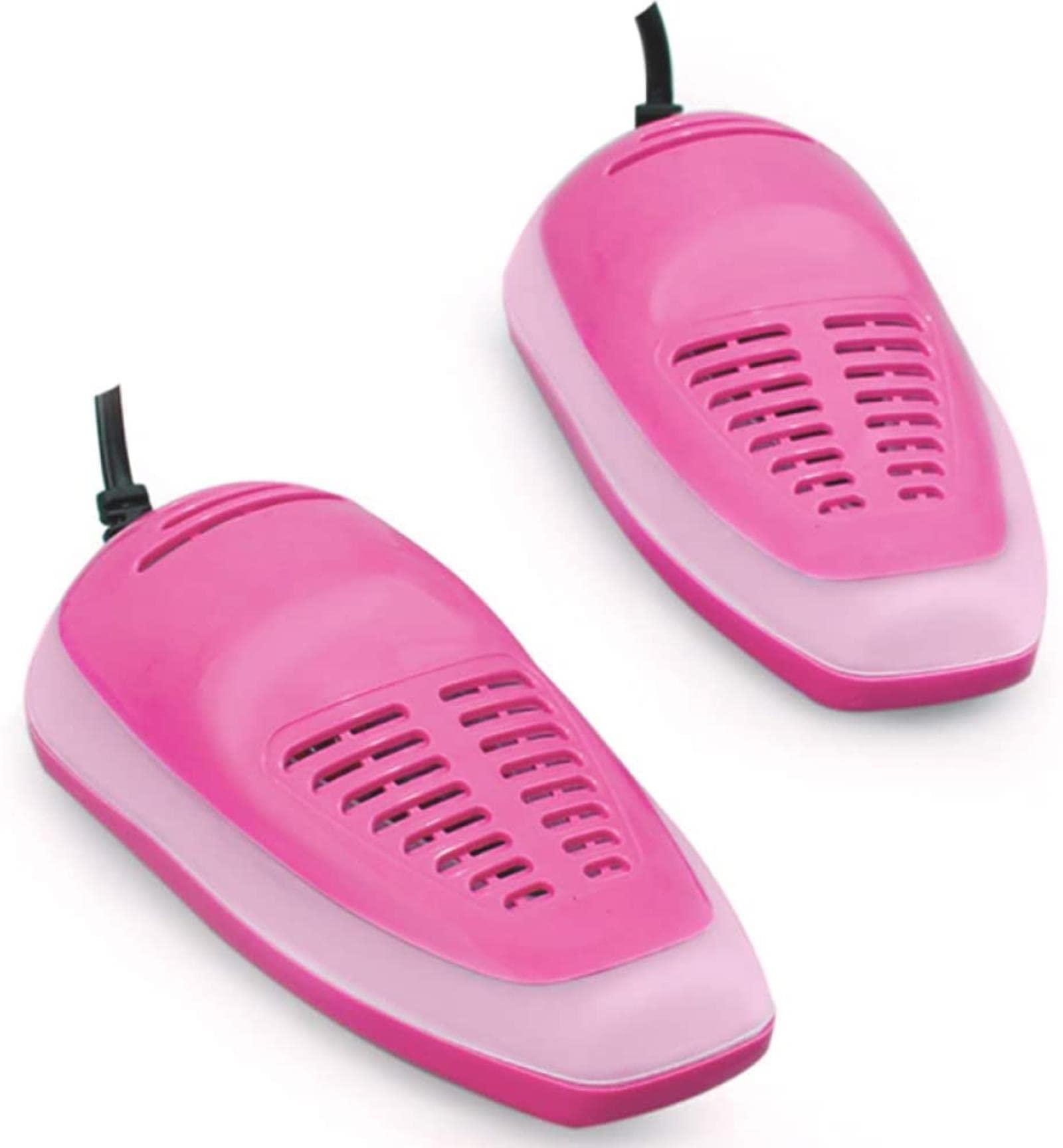 Sèche-Chaussures/sèche-Chaussures déshumidificateur de Chaussures élimine l'humidité, pour Chaussures de Ski, de vélo, de Golf et de Moto, Bleu (Bleu) (Rose)