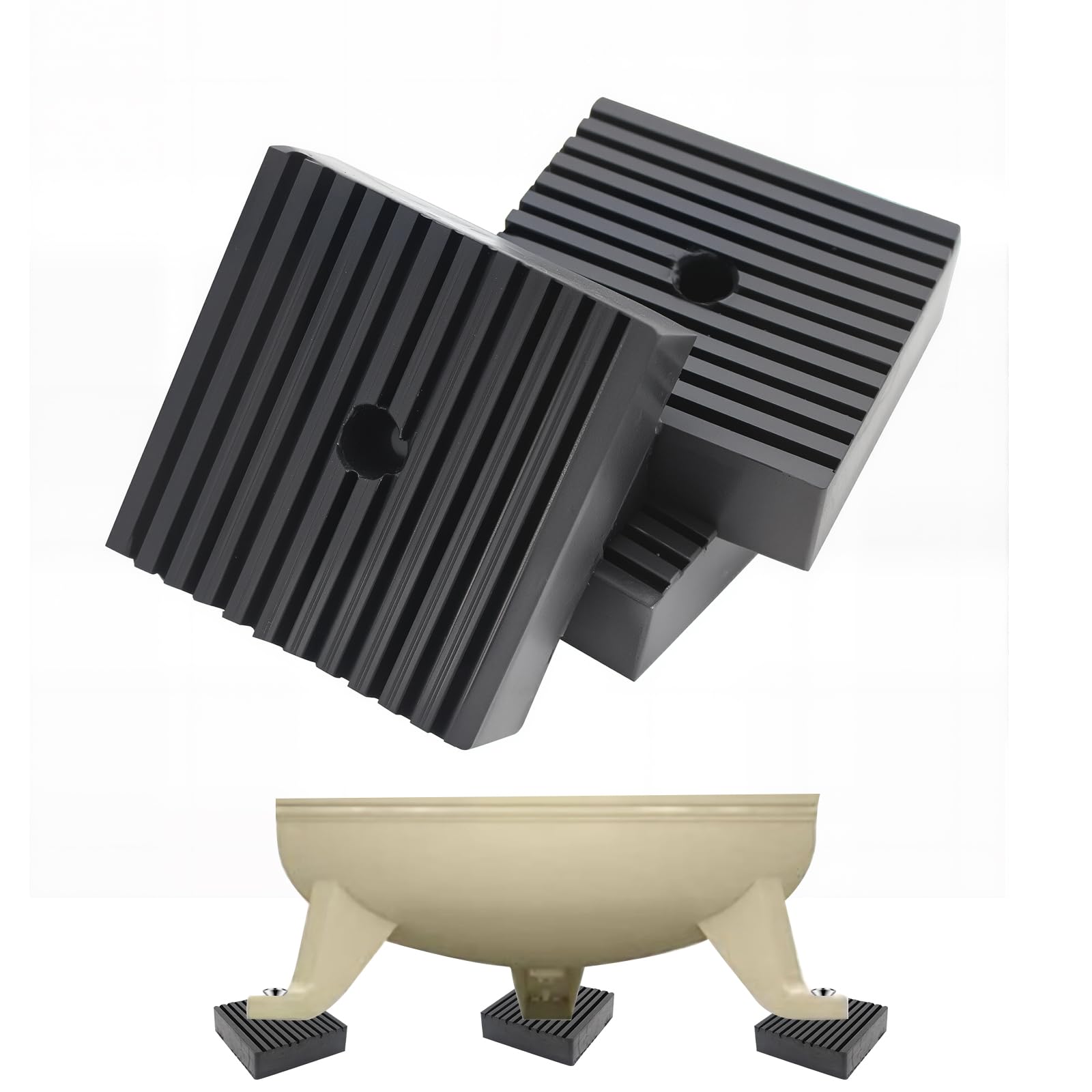 PWEOW Solid Shock Pad 3-Pack