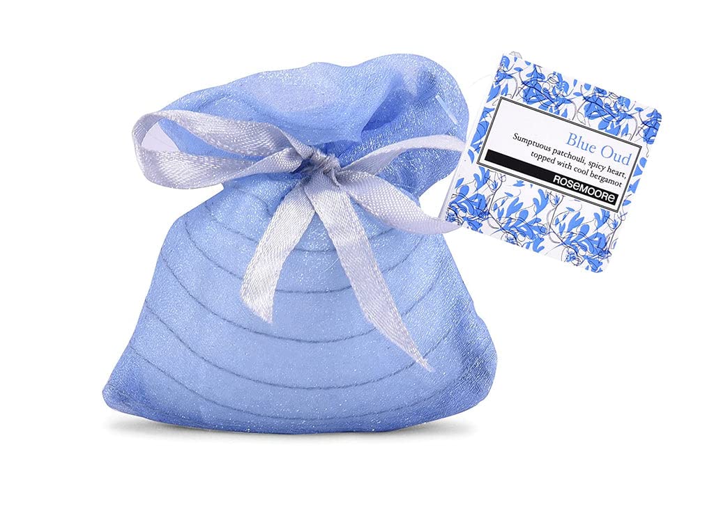 Rosemoore Blue Oud Scent Sack | Cool Bergamot and Lavender | Blue Oud Scent Sacks Perfect for Your Wardrobe, Cupboard, Closet, Drawers, Suitcase, Powder Rooms etc (B0796VQRGT) Amazon Price History, Amazon Price Tracker