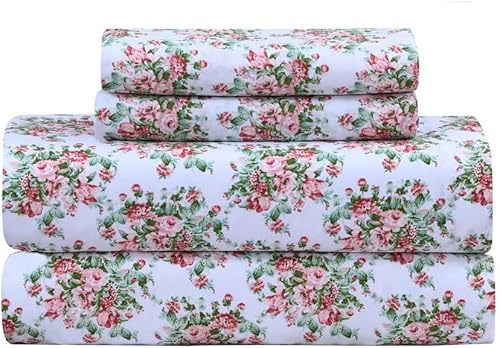 Miniatura 8 de Feather  Stitch - Juego de sábanas de percal de 300 hilos con bolsillos profundos